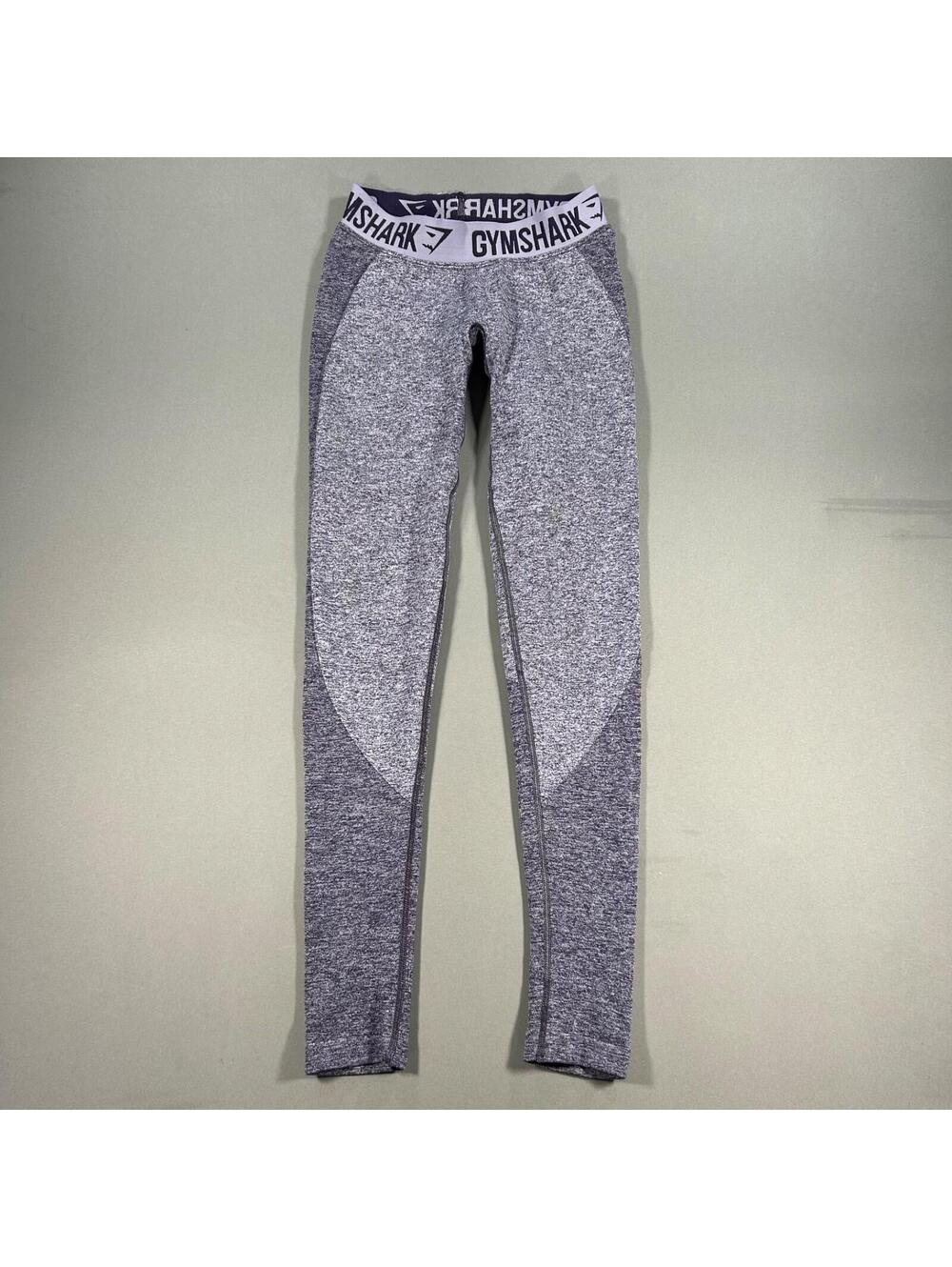 Gymshark Dry Purple High Waist Stretch Yoga Gym Running Leggings Womens Sz XS